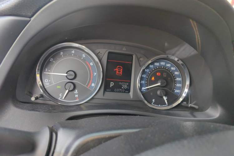 Used Toyota Corolla 2017 Revised Version 1.2T S-CVT GL-i Leather Edition Instrument Cluster
