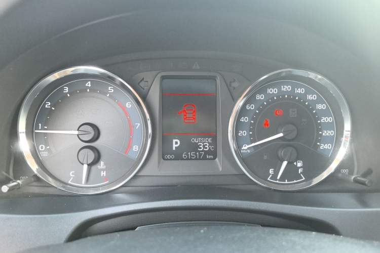 Used Toyota Corolla 2017 Revised Version 1.2T S-CVT GL-i Instrument Cluster