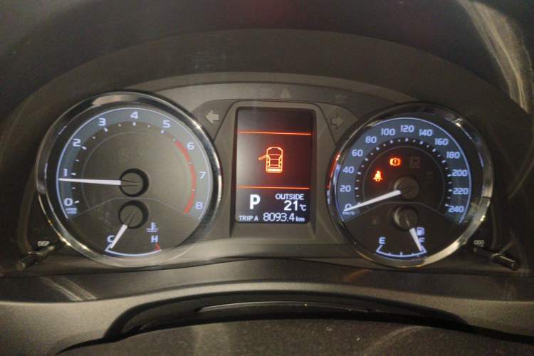 Used Toyota Corolla 2017 Revised Version 1.2T S-CVT GL-i Instrument Cluster