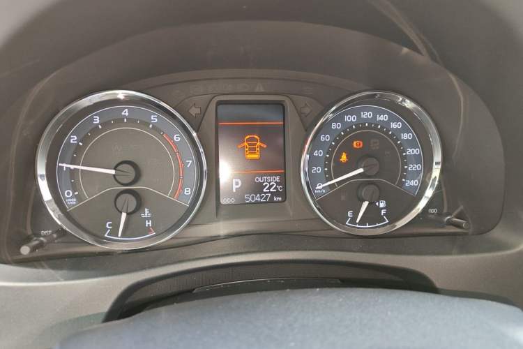 Used Toyota Corolla 2017 Revised Version 1.2T S-CVT GL-i Instrument Cluster