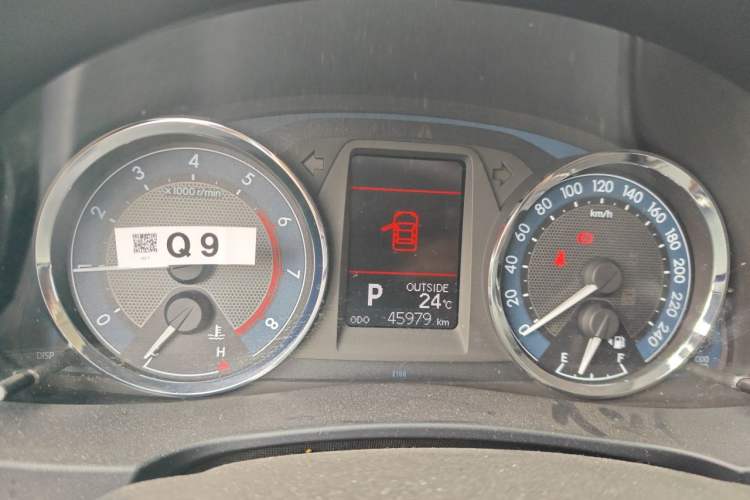 Used Toyota Corolla 2017 1.2T CVT GL-i Instrument Cluster