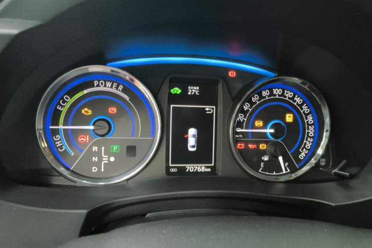 Used Toyota Corolla 2017 Revised Dual-Engine 1.8L E-CVT Luxury Edition Instrument Cluster