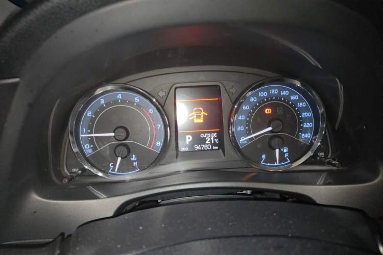 Used Toyota Corolla 2017 Revised Version 1.2T S-CVT GL-i Instrument Cluster