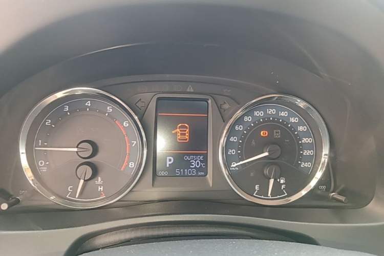 Used Toyota Corolla 2017 Revised Version 1.2T S-CVT GL-i Instrument Cluster