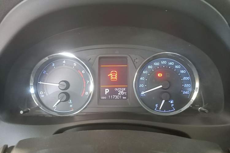 Used Toyota Corolla 2017 Revised Version 1.2T S-CVT GL-i Instrument Cluster