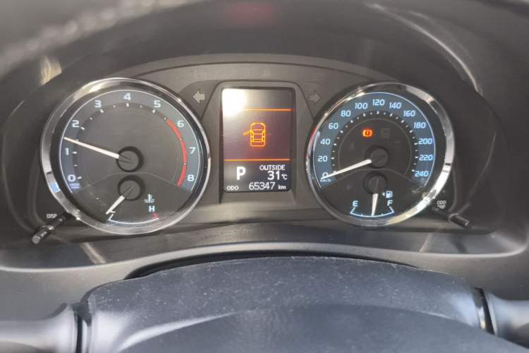 Used Toyota Corolla 2017 Revised Version 1.2T S-CVT GL-i Instrument Cluster