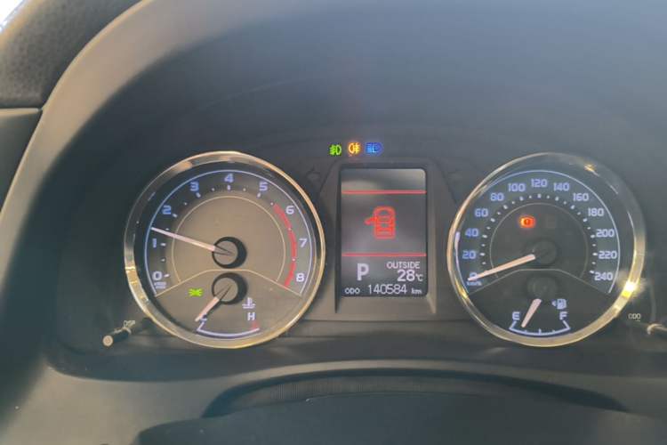 Used Toyota Corolla 2017 Revised Version 1.2T S-CVT GL-i Instrument Cluster