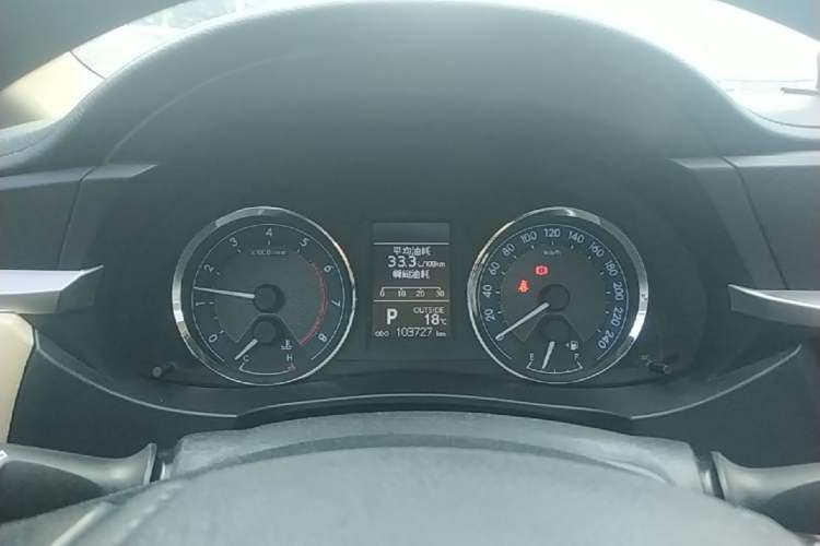 Used Toyota Corolla 2017 1.2T CVT GL-i Instrument Cluster