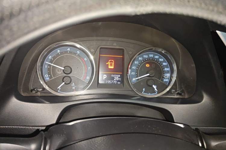 Used Toyota Corolla 2017 Revised Version 1.2T S-CVT GL-i Instrument Cluster