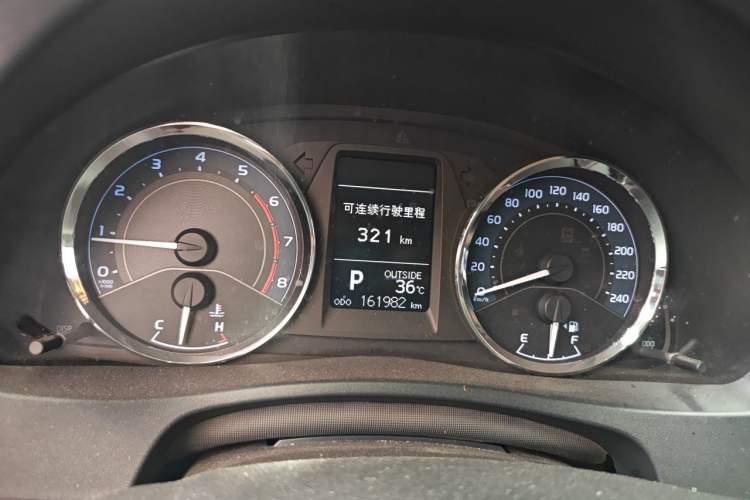Used Toyota Corolla 2017 Revised Version 1.2T S-CVT GL-i Instrument Cluster