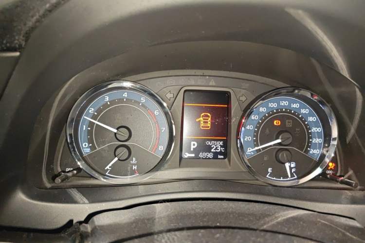 Used Toyota Corolla 2017 Revised Version 1.2T S-CVT GL-i Instrument Cluster