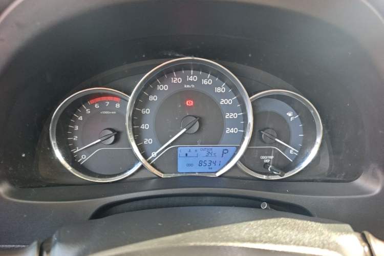 Used Toyota Corolla 2017 Revised Version 1.2T S-CVT GL Instrument Cluster
