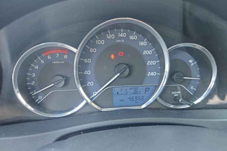Used Toyota Corolla 2017 Revised Version 1.2T S-CVT GL Instrument Cluster