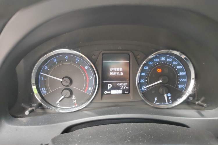 Used Toyota Corolla 2017 Revised Version 1.2T S-CVT GL-i Instrument Cluster