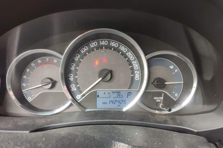Used Toyota Corolla 2017 1.2T CVT GL Instrument Cluster