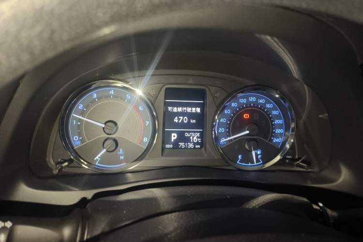 Used Toyota Corolla 2017 Revised Version 1.2T S-CVT GL-i Instrument Cluster