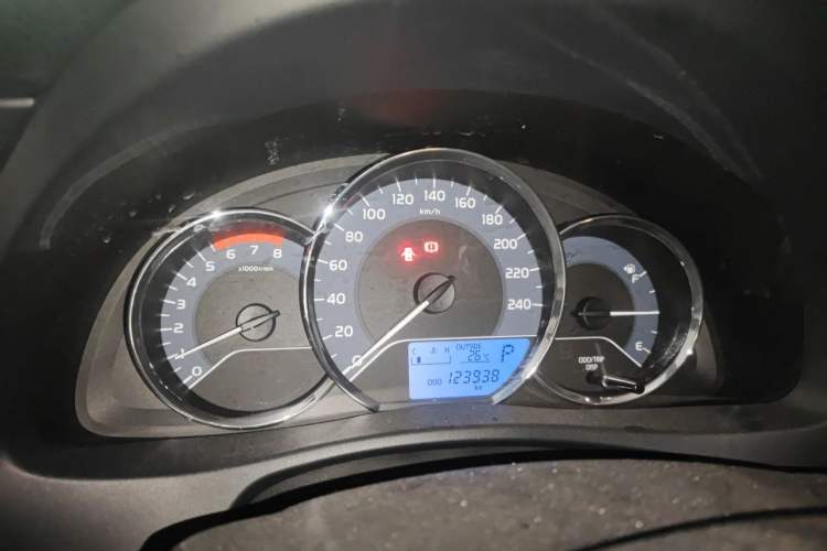 Used Toyota Corolla 2017 Revised Version 1.2T S-CVT GL Instrument Cluster