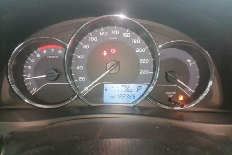 Used Toyota Corolla 2017 Revised Version 1.2T S-CVT GL Instrument Cluster