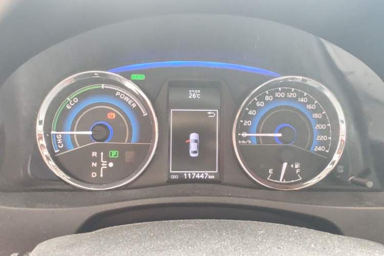 Used Toyota Corolla 2017 Revised Dual-Engine 1.8L E-CVT Luxury Edition Instrument Cluster