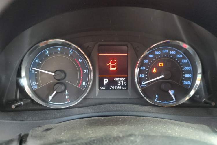 Used Toyota Corolla 2017 Revised Version 1.2T S-CVT GL-i Instrument Cluster