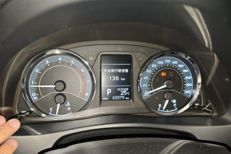 Used Toyota Corolla 2017 Revised Version 1.2T S-CVT GL-i Instrument Cluster