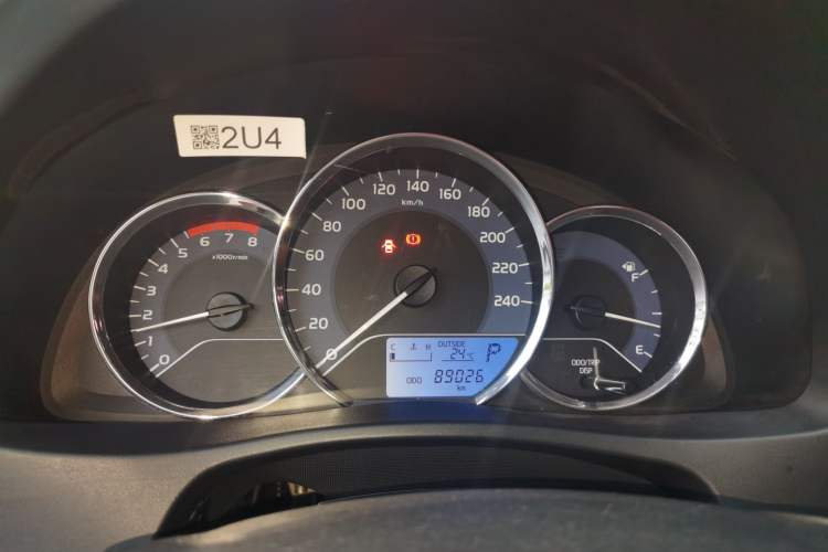 Used Toyota Corolla 2017 Revised Version 1.2T S-CVT GL Instrument Cluster