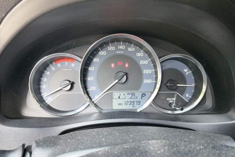 Used Toyota Corolla 2017 1.2T CVT GL Instrument Cluster