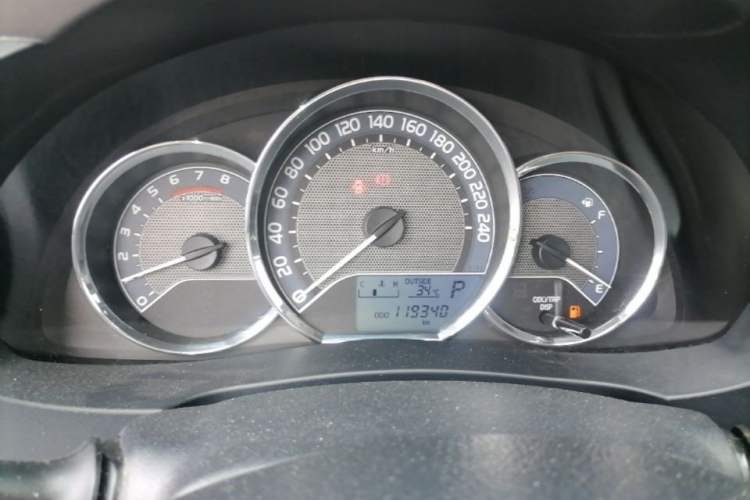 Used Toyota Corolla 2017 1.2T CVT GL Instrument Cluster
