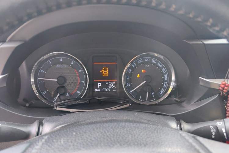 Used Toyota Corolla 2017 1.2T CVT GL-i Leather Edition Instrument Cluster