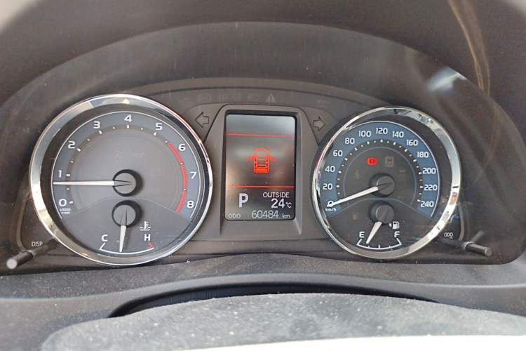 Used Toyota Corolla 2017 Revised Version 1.2T S-CVT GL-i Instrument Cluster