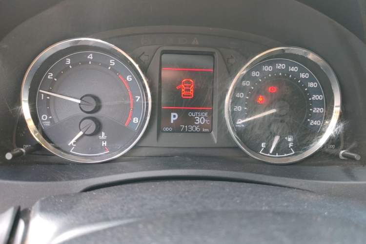 Used Toyota Corolla 2017 Revised Version 1.2T S-CVT GL-i Instrument Cluster