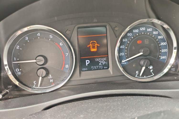 Used Toyota Corolla 2017 Revised Version 1.2T S-CVT GL-i Instrument Cluster