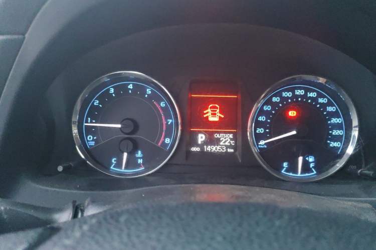 Used Toyota Corolla 2017 Revised Version 1.2T S-CVT GL-i Instrument Cluster