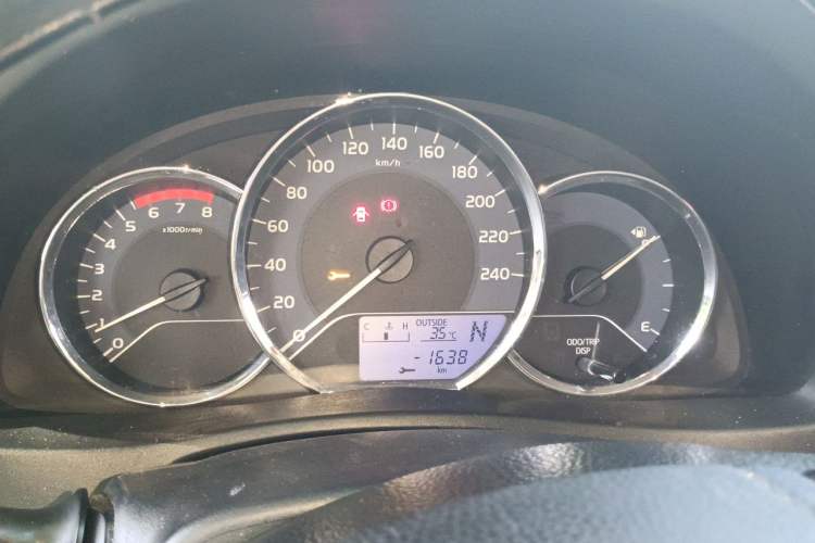 Used Toyota Corolla 2017 Revised Version 1.2T S-CVT GL Instrument Cluster