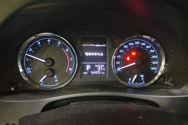 Used Toyota Corolla 2017 Revised Version 1.2T S-CVT GL-i Instrument Cluster
