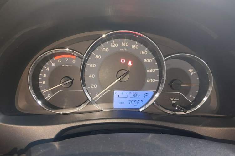 Used Toyota Corolla 2017 Revised Version 1.2T S-CVT GL Instrument Cluster