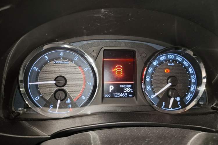 Used Toyota Corolla 2017 1.2T CVT GL-i Instrument Cluster