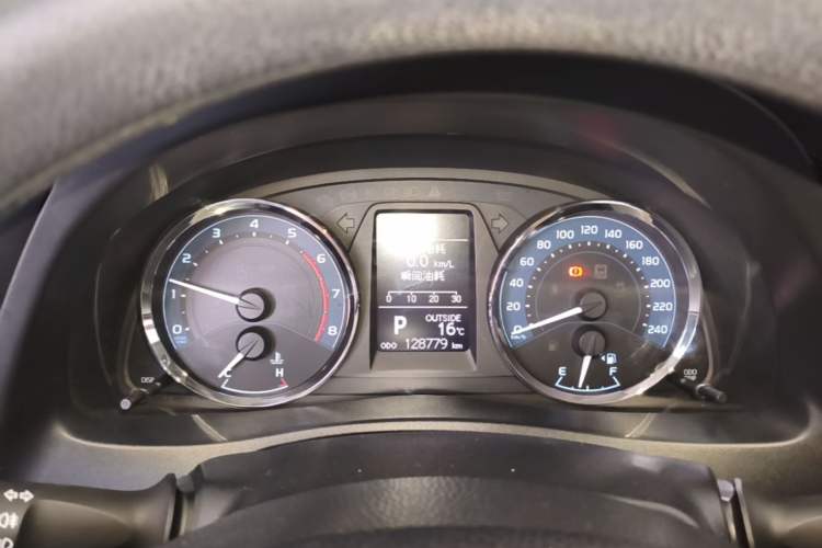Used Toyota Corolla 2017 Revised Version 1.2T S-CVT GL-i Instrument Cluster