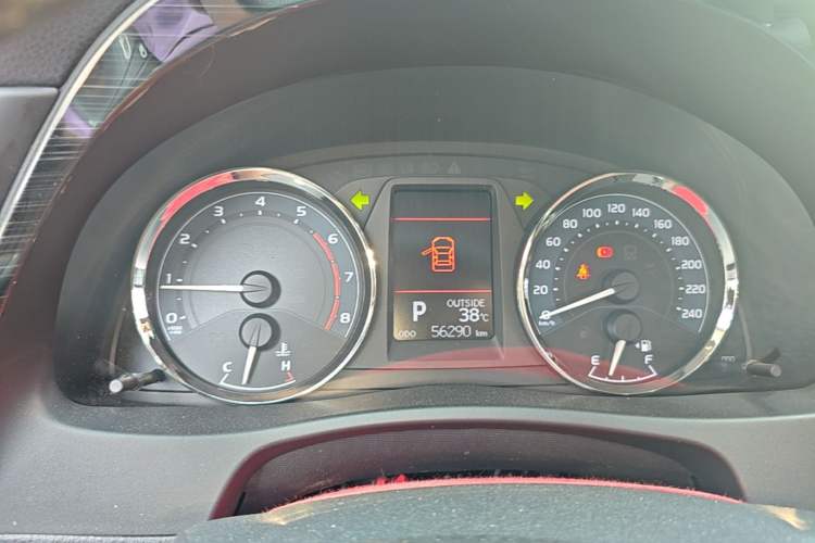 Used Toyota Corolla 2017 Revised Version 1.2T S-CVT GL-i Instrument Cluster