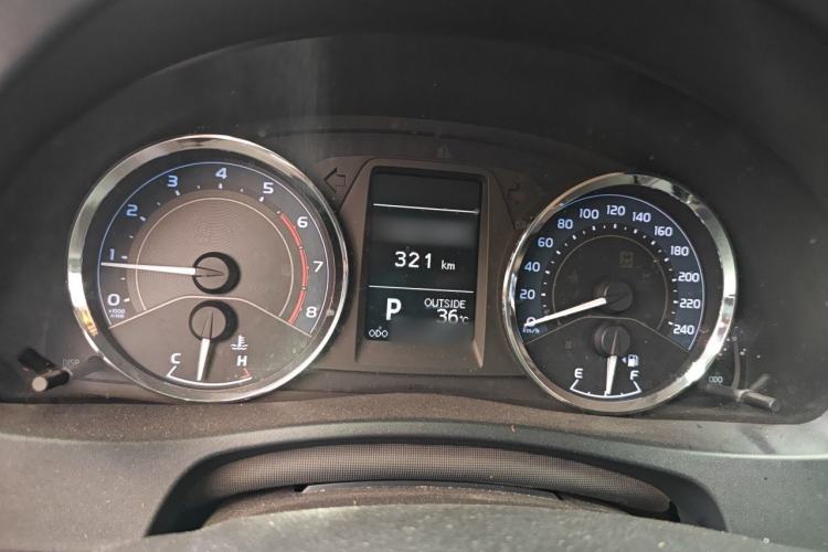 Used Toyota Corolla 2017 Revised Version 1.2T S-CVT GL-i Instrument Cluster