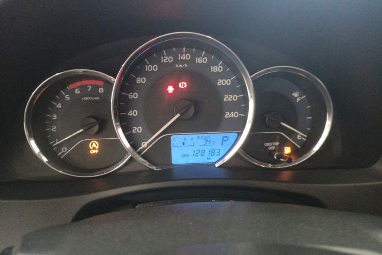 Used Toyota Corolla 2017 Revised Version 1.2T S-CVT GL Instrument Cluster