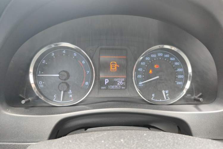 Used Toyota Corolla 2017 Revised Version 1.2T S-CVT GL-i Instrument Cluster