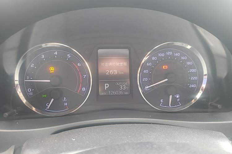 Used Toyota Corolla 2017 Revised Version 1.2T S-CVT GL-i Leather Edition Instrument Cluster