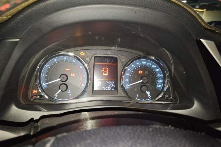 Used Toyota Corolla 2017 Revised Version 1.2T S-CVT GL-i Instrument Cluster