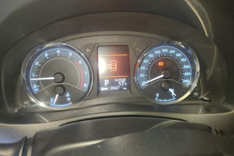 Used Toyota Corolla 2017 Revised Version 1.2T S-CVT GL-i Instrument Cluster