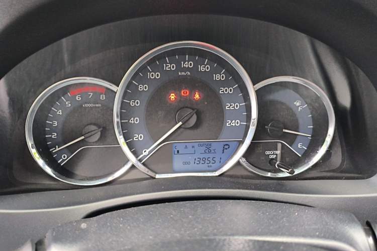 Used Toyota Corolla 2017 Revised Version 1.2T S-CVT GL-i Instrument Cluster