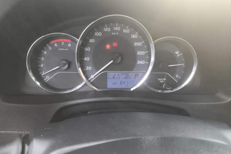 Used Toyota Corolla 2017 Revised Version 1.2T S-CVT GL Instrument Cluster