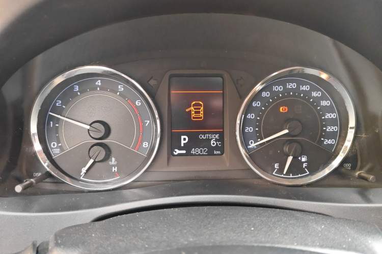 Used Toyota Corolla 2017 Revised Version 1.2T S-CVT GL-i Instrument Cluster