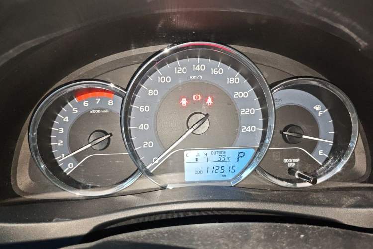 Used Toyota Corolla 2017 Revised Version 1.2T S-CVT GL Instrument Cluster