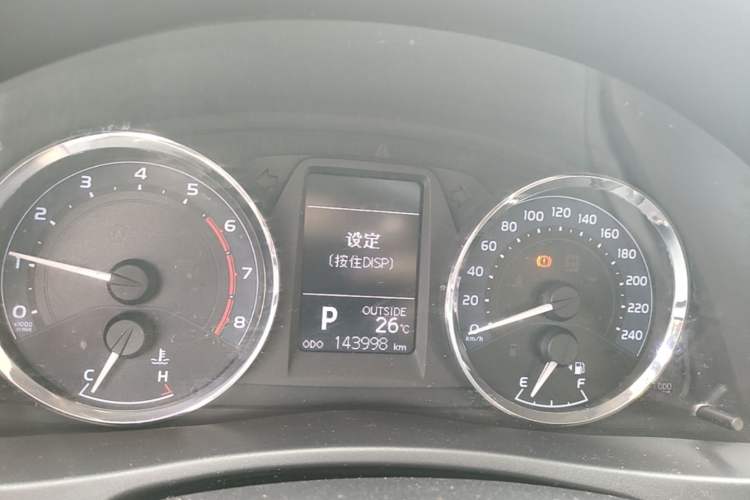 Used Toyota Corolla 2017 Revised Version 1.2T S-CVT GL-i Instrument Cluster